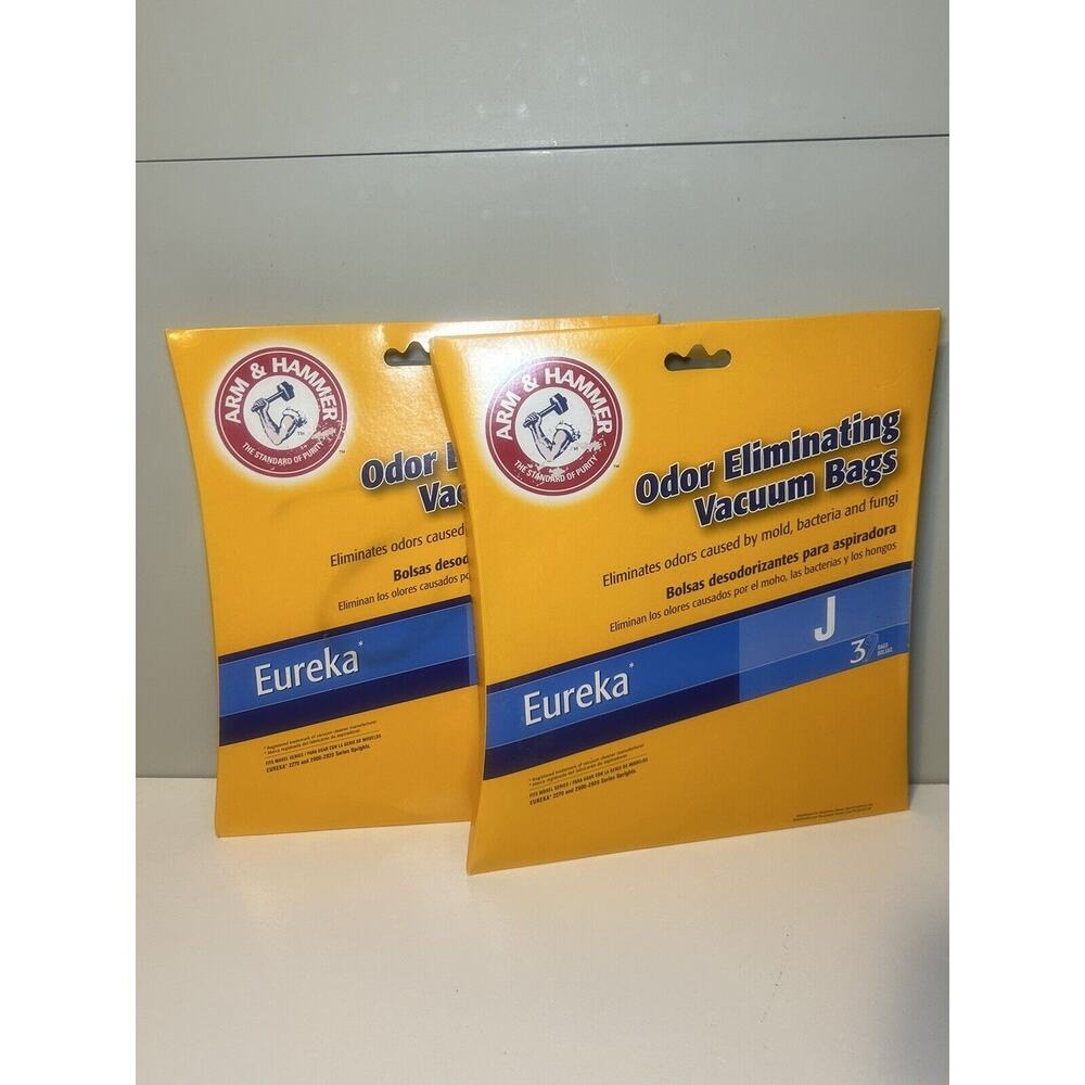 Arm & Hammer Eureka Odor Eliminating Vacuum Bags Style 2 Packs Of 3 Bags